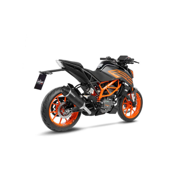 Вихлопна система LeoVince LV One Evo Slip-On, Carbon для KTM Duke 125 / 390 21-23