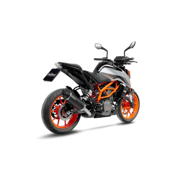 Вихлопна система LeoVince LV One Evo Slip-On, Carbon для KTM Duke 125 / 390 21-23