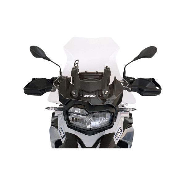 Дефлектори мотоциклові WRS до скла BMW F 750 GS/ F 850 GS (18-23), F 800 GS (24-) прозорі