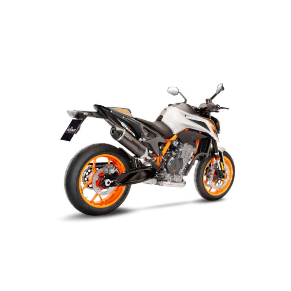 Вихлопна система LeoVince LV One Evo Slip-On, Carbon для KTM 890 Duke / L / R 20-23, 790 Duke / L A2 18-20