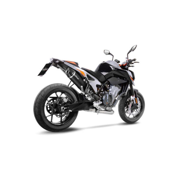 Вихлопна система LeoVince LV One Evo Slip-On, Carbon для KTM 890 Duke / L / R 20-23, 790 Duke / L A2 18-20
