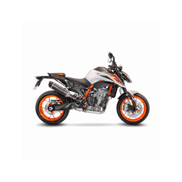 Вихлопна система LeoVince LV One Evo Slip-On, Carbon для KTM 890 Duke / L / R 20-23, 790 Duke / L A2 18-20
