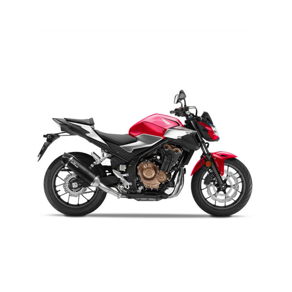 Вихлопна система LeoVince LV ONE EVO Slip-On, Carbon для HONDA CB 500 F, CB 500 X, CBR 500 R (19-23)