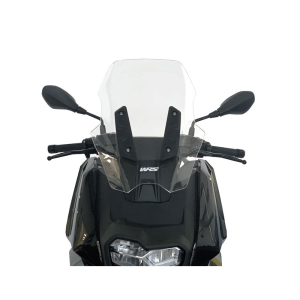 Мотоциклетний екран WRS Touring BMW C 400 X (18-24) прозорий