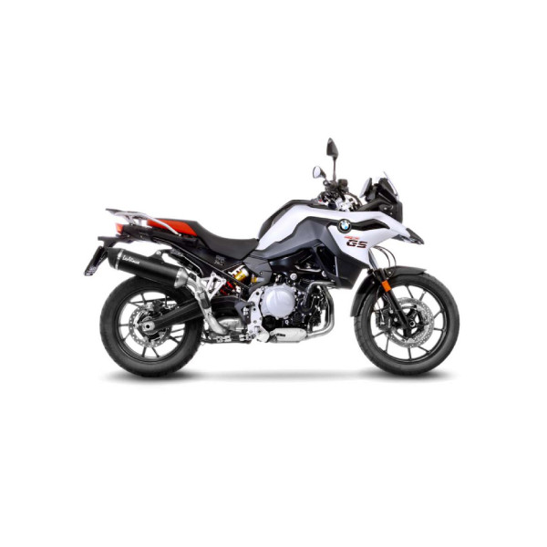 Глушник мотоцикловий LeoVince Nero Slip-On, Нержавіюча сталь для BMW F 850 GS/ Adventure/ F 750 GS (18-24)