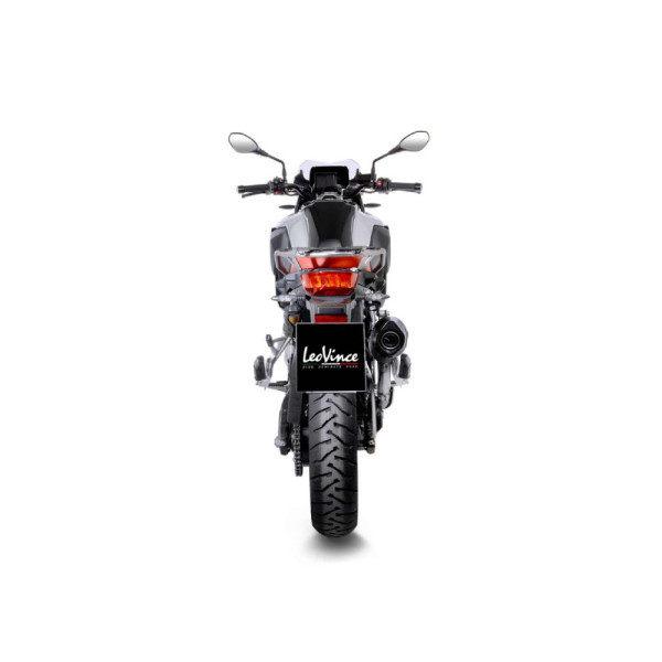 Глушник мотоцикловий LeoVince Nero Slip-On, Нержавіюча сталь для BMW F 850 GS/ Adventure/ F 750 GS (18-24)