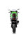 Вихлопна система LeoVince LV One Evo Slip-On, Нержавіюча сталь для Kawasaki Ninja 400 (18-23)/ Z 400 (19-23)/ Ninja 500/ Z 500 (24-)