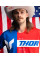 Кофта ендуро Thor Launchmode Patriot червоно-біло-синя
