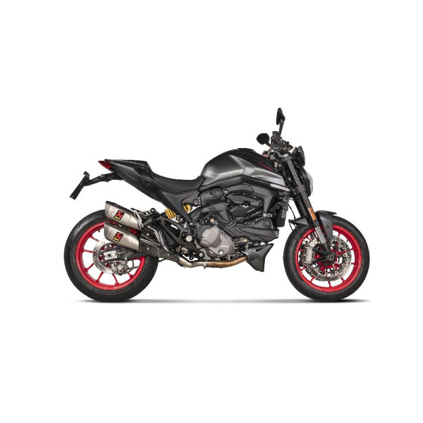 з'єднувальна труба/ Колектор Akrapović Ducati Desert X 950 (22-24)/ Monster 937 (21-)/ SP (23-) сталевий