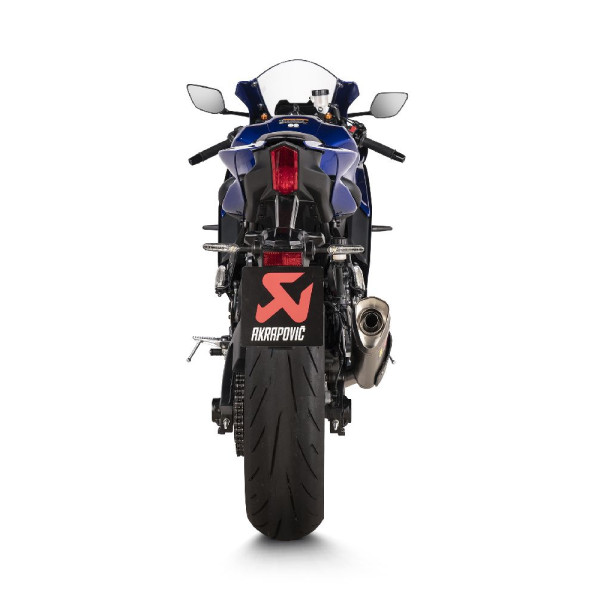 Повний вихлопний системи Akrapović Yamaha YZF-R7 (22-) Racing Line, Титан