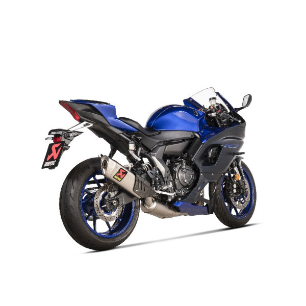 Повний вихлопний системи Akrapović Yamaha YZF-R7 (22-) Racing Line, Титан