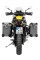 Комплект: бічні алюмінієві кофри сріблясті Zega Pro + чорні стелажі Touratech Aprilia Tuareg 660 (21-) об'єм: 31+38л