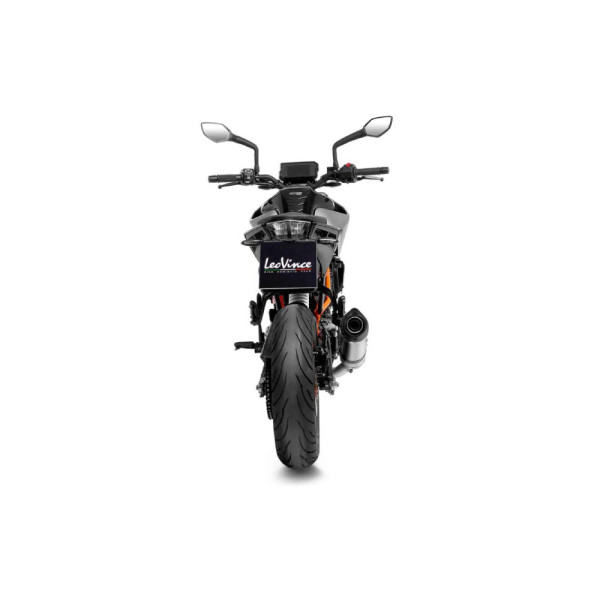 Глушник мотоцикловий LeoVince LV One Evo Slip-On, Нержавіюча сталь до KTM Duke 125 / 390 21-23