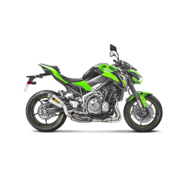Випускний глушник Slip-On Line Титан + Вуглецеве волокно Akrapović для Kawasaki Z900 (17-24)