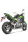 Випускний глушник Slip-On Line Титан + Вуглецеве волокно Akrapović для Kawasaki Z900 (17-24)