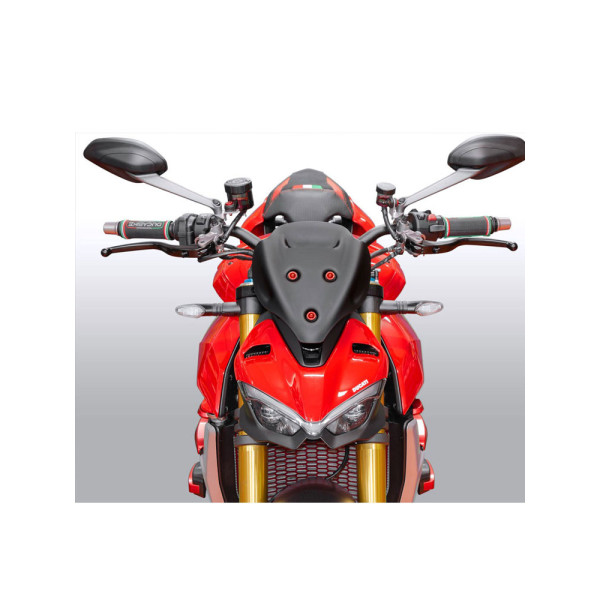 Мотоциклетний екран WRS Sport Ducati Streetfighter V4/ S (20-24) чорний матовий