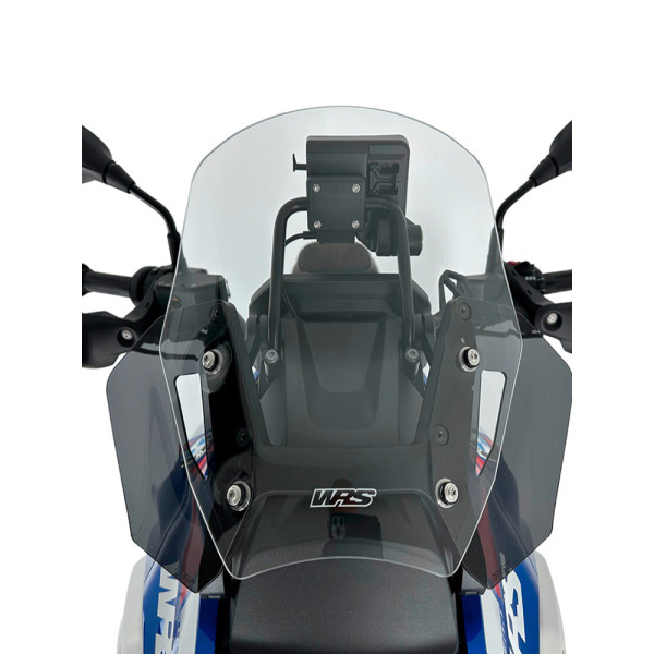 Мотоциклетні дефлектори WRS для мотоциклетного скла, що встановлюється на BMW R 1300 GS (23-)/ Adventure (24-) сильно затемнені