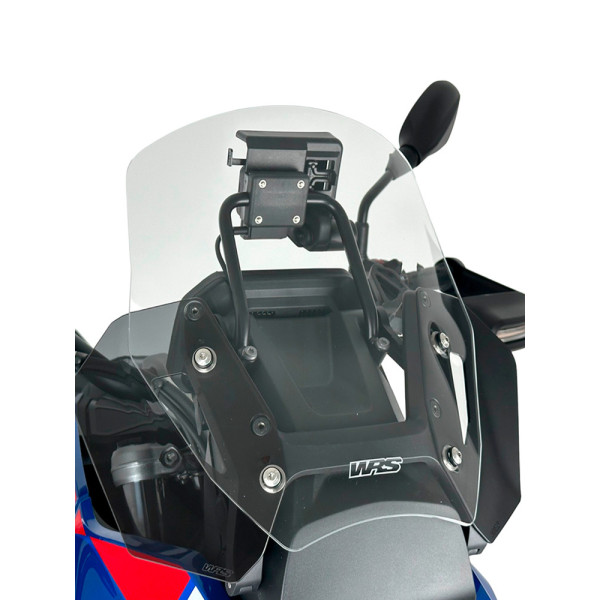 Мотоциклетні дефлектори WRS для мотоциклетного скла, що встановлюється на BMW R 1300 GS (23-)/ Adventure (24-) сильно затемнені