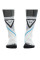 Короткі мотоциклетні шкарпетки Dainese Dry Mid біло-чорно-сині