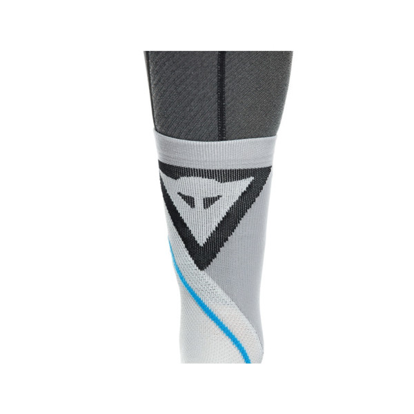 Короткі мотоциклетні шкарпетки Dainese Dry Mid біло-чорно-сині