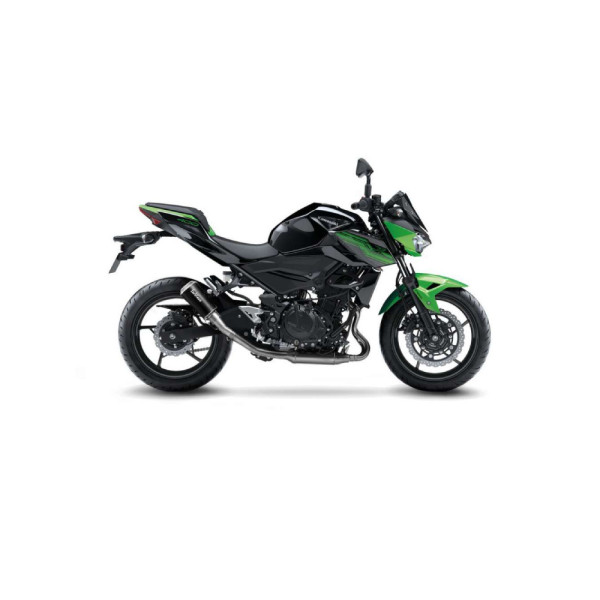 Глушник мотоцикла LeoVince LV-10 Black Edition Slip-On, Нержавіюча сталь для Kawasaki Ninja 400 18- / Z 400 19-