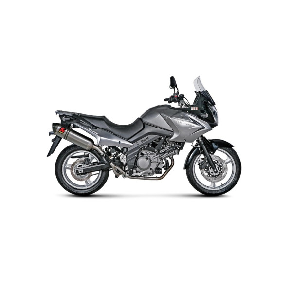 Випускний глушник Akrapović Suzuki V-Strom DL 650 (04-11) титановий без гомологації