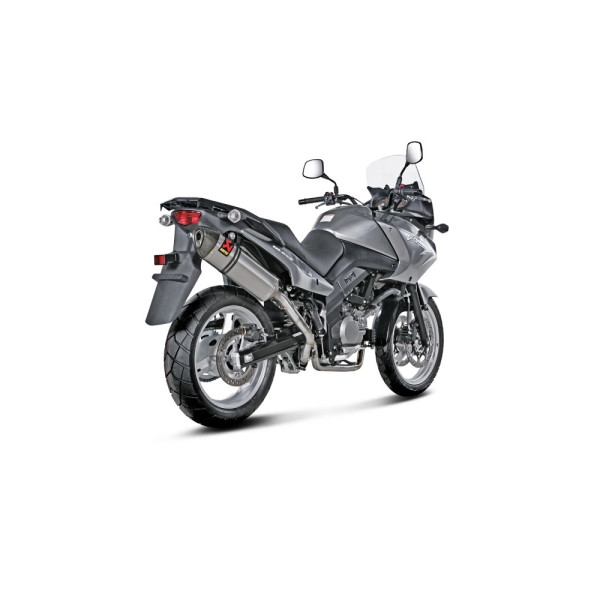 Випускний глушник Akrapović Suzuki V-Strom DL 650 (04-11) титановий без гомологації