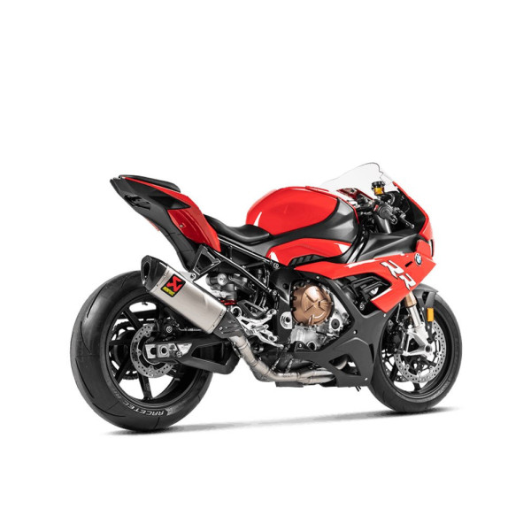 Повний вихлопний системи Akrapovič Evolution Line BMW S 1000 R (21-)/ RR (19-)/ M 1000 R (23-24)/ RR (21-24) титан/ вуглецеве волокно