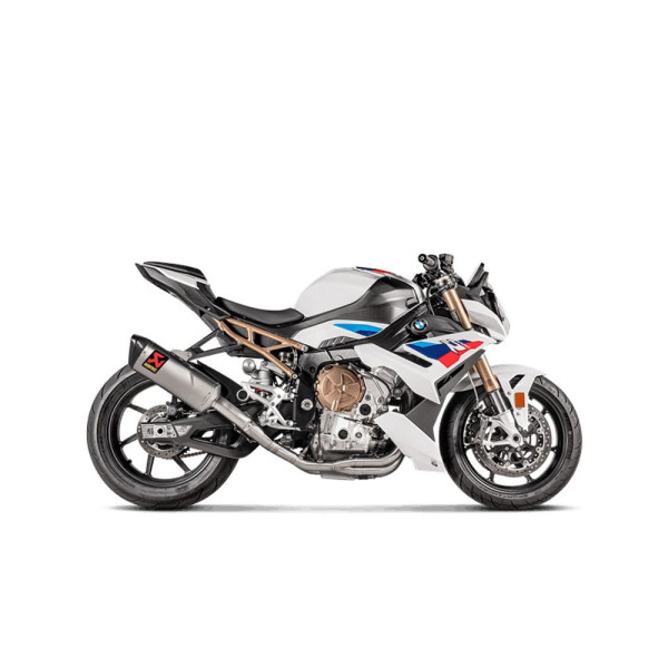 Повний вихлопний системи Akrapovič Evolution Line BMW S 1000 R (21-)/ RR (19-)/ M 1000 R (23-24)/ RR (21-24) титан/ вуглецеве волокно