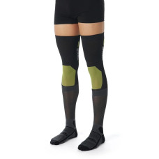 Мотоциклетні шкарпетки SIXS Knee Brace чорні-жовті