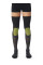 Мотоциклетні шкарпетки SIXS Knee Brace чорні-жовті