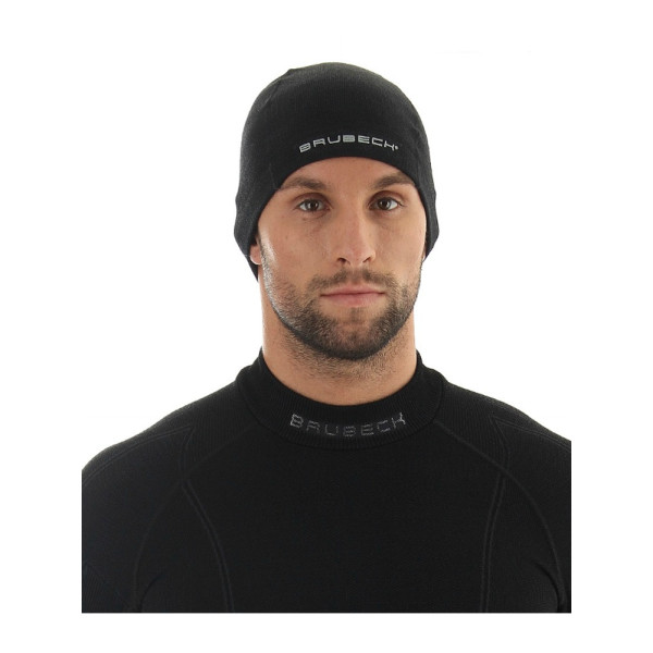 в'язана шапка Brubeck unisex чорна