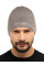 Шершава шапка merino BRUBECK unisex сіра