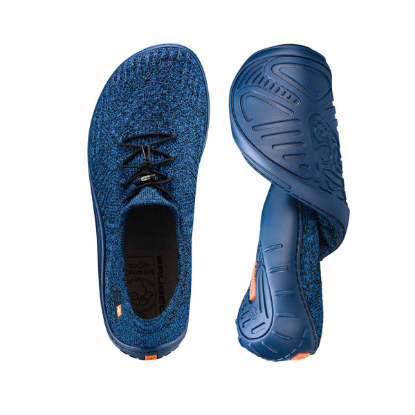 Взуття Brubeck Barefoot Merino синьо-чорні