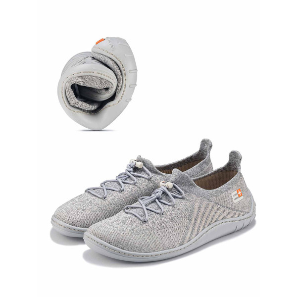 Жіночі черевики Brubeck Barefoot Merino світло-сірі