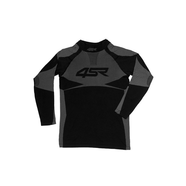 Комплект термобілизни 4SR Seamless Set чорний-сірий