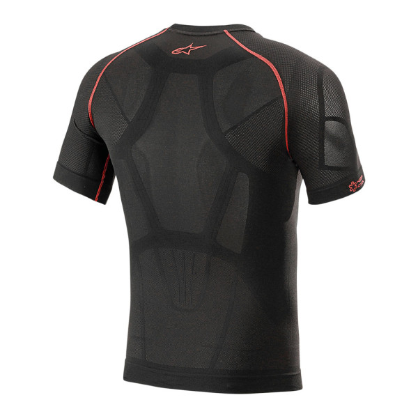 Термош shirt з коротким рукавом Alpinestars Ride-Tech V2 чорний-червоний