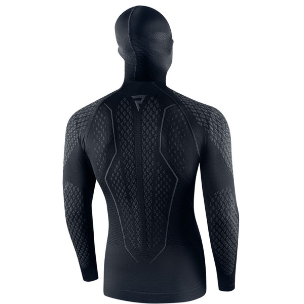 Термоблуза Rebelhorn Therm II 2 в 1 чорна-сіра