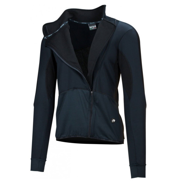 Проміжна куртка SIXS Windstopper чорна унісекс