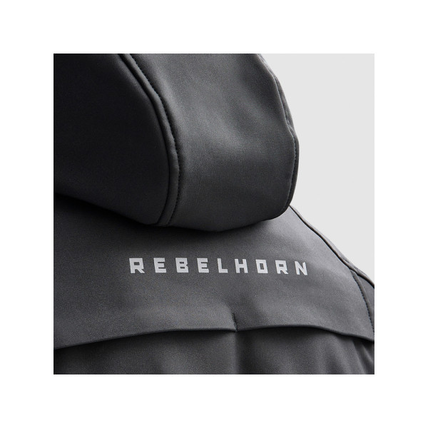 Мотоциклетна текстильна куртка Rebelhorn Slash чорна