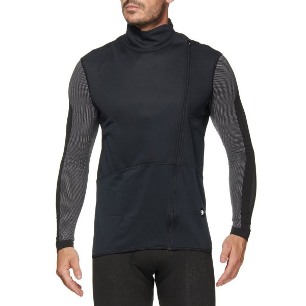 Мотоциклетний жилет SIXS Windstopper чорний унісекс