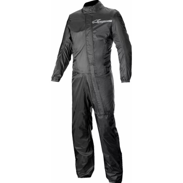Мотоциклетний дощовий комбінезон Alpinestars Hurricane v2 одночастинний чорний