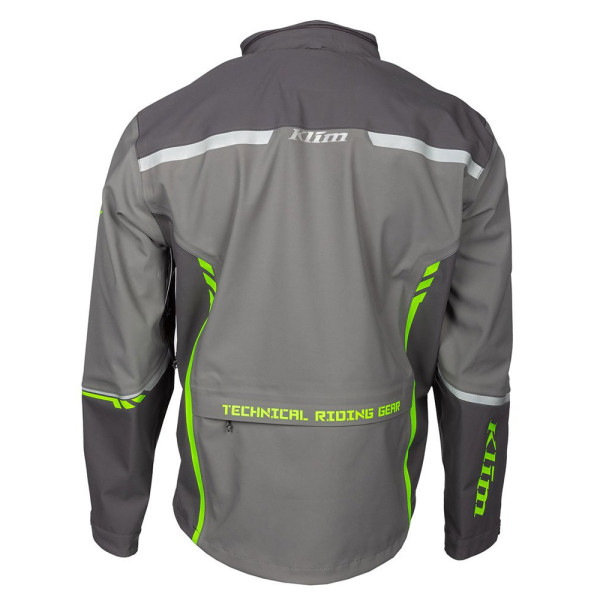 Дощова куртка Klim Enduro S4 сірого-зеленого кольору