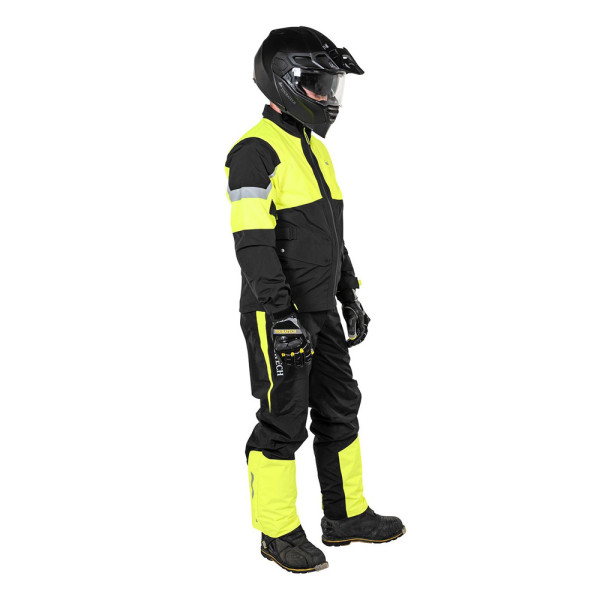 Дощові штани Touratech Storm чорні-жовті