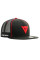 Кепка Dainese 9FIFTY Trucker чорна-червона