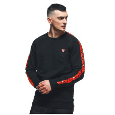Кросова кофта Dainese Stripes чорна-червона