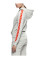 Кросова кофта Dainese Stripes сіро-червона