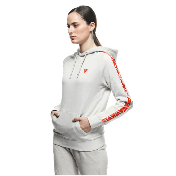 Кросова кофта Dainese Stripes сіро-червона