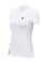 Жіноча футболка Dainese Logo біло-чорна