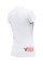 Жіноча футболка Dainese Logo біло-чорна